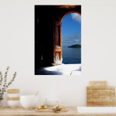 Tropisch Dream Doorway Poster (Keuken)