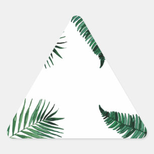 tropisch driehoek sticker