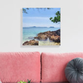 Tropisch droomlandschap canvas afdruk (Insitu (Woonkamer))