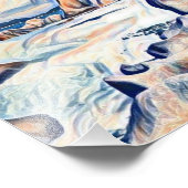 Tropisch eiland Beach Foto Uitbreiding Afdruk (Hoek)