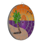 TROPISCH EILAND DARTBORD (Voorkant Links)