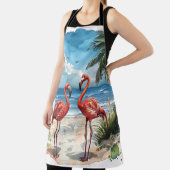Tropisch Eiland Flamingo Schort (Insitu)