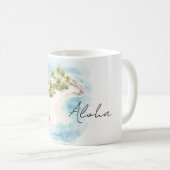 Tropisch Eiland Hawaï Aloha Koffiemok (Voorkant rechts)