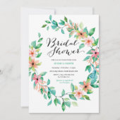 Tropisch eiland Luau Bridal Shower Kaart (Voorkant)