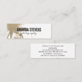 Tropisch eiland mini visitekaartje (Voorkant / Achterkant)