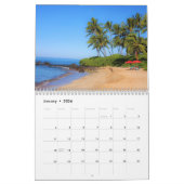 Tropisch eiland Paradise Maui Hawaii Kalender (Jan 2026)