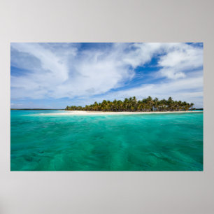 Tropisch eiland poster