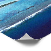 Tropisch eiland poster (Hoek)