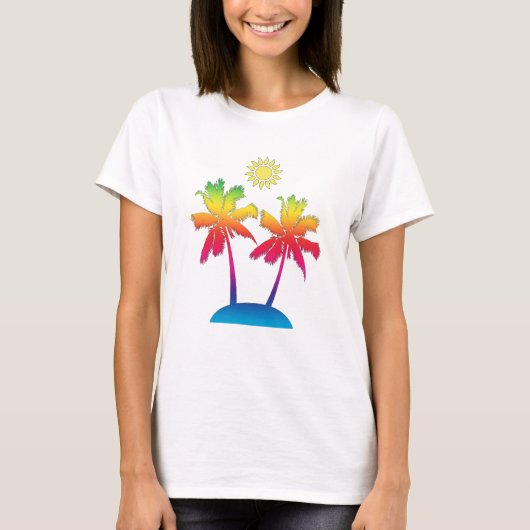 Tropisch Eiland T-Shirt (Voorkant)