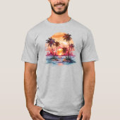 Tropisch eiland T-Shirt (Voorkant)