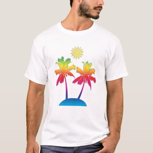Tropisch eiland T-Shirt (Voorkant)