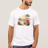 Tropisch eiland T-Shirt (Voorkant)