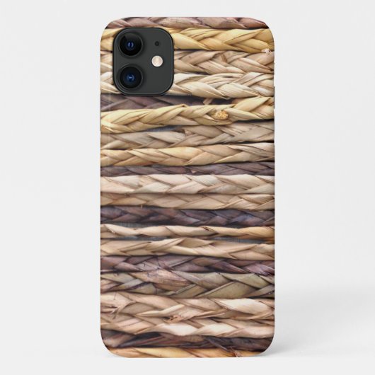 tropisch eiland zomer strand rustieke geweven riet Case-Mate iPhone case (Achterkant)