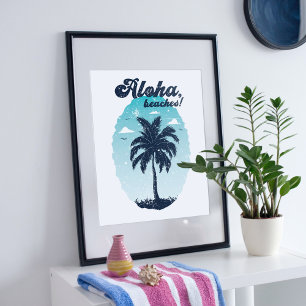 Tropisch eilandontwerp. poster