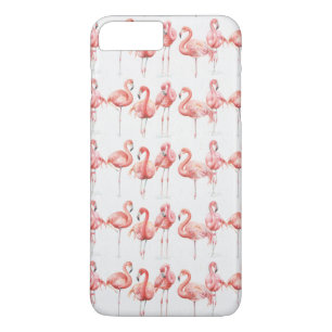 Tropisch Familie van Flamingos iPhone 8 Plus / 7 Plus Hoesje