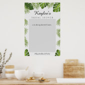 Tropisch feest Fotocabine frame Poster (Keuken)