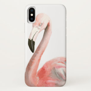 Tropisch Flamingo Bird iPhone X Hoesje