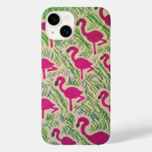 Tropisch Flamingo iPhone Case