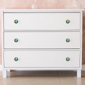 Tropisch Flamingo Keramische Knop