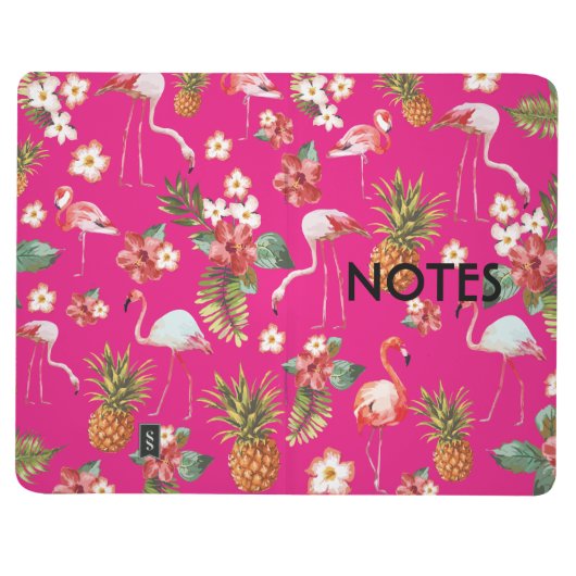 Tropisch Flamingo Notes Journal (Buitenkant)