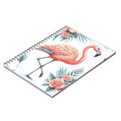 Tropisch Flamingo Paar Notitieboek (Linkerzijde)