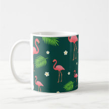 Tropisch Flamingo Patroon