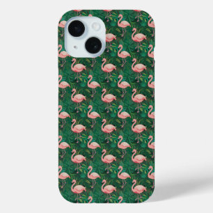 Tropisch Flamingo patroon Telefoonhoesje