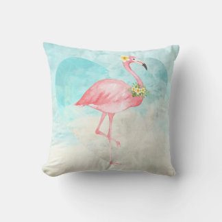 Tropisch Flamingo Sierkussen