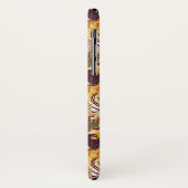 Tropisch flessenpatroon met tijger Case-Mate iPhone case (Achterkant/links)