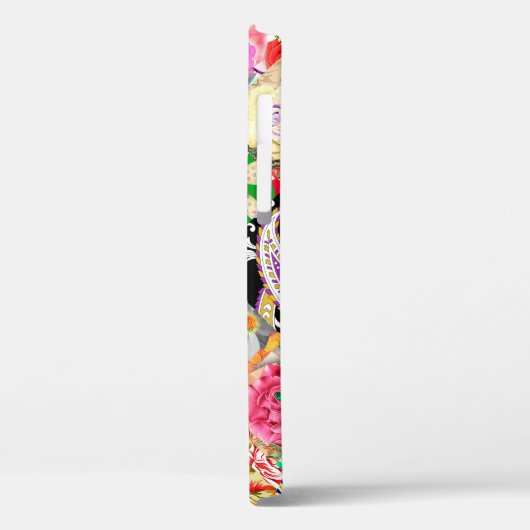 Tropisch Floral Pattern Case-Mate iPhone Case (Achterkant / Links)