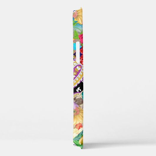 Tropisch Floral Pattern Case-Mate iPhone Case (Achterkant / Rechts)