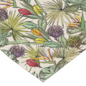 Tropisch Floral Pattern Medium Tafelloper (Hoek)