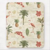 Tropisch Floridian Pattern Muismat (Voorkant)
