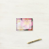 Tropisch Frangipani Plumeria Beach Flowers Post-it® Notes (Op bureau)