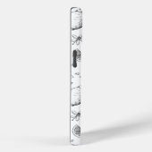  tropisch fruit citroen bloemenpatroon Case-Mate iPhone case (Achterkant / Rechts)