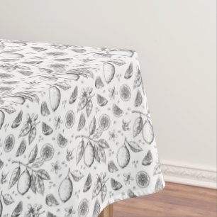  tropisch fruit citroen bloemenpatroon tafelkleed