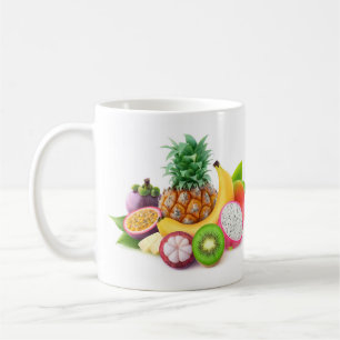 Tropisch fruit koffiemok