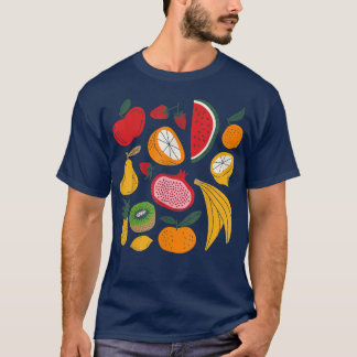 Tropisch fruit Lover Vegan Vegetarian Healthy 141 T-shirt
