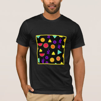 Tropisch fruit neon paradijs patroon t-shirt