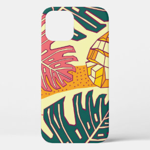 Tropisch fruit, patroonontwerp iPhone 12 hoesje