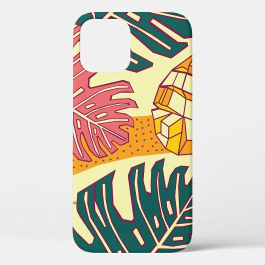 Tropisch fruit, patroonontwerp Case-Mate iPhone case (Achterkant)