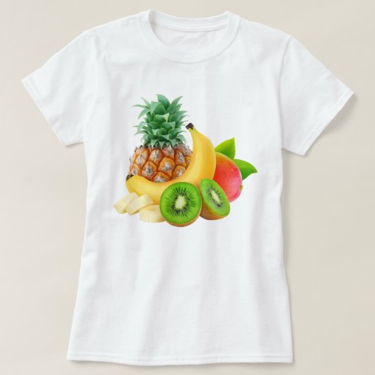 Tropisch fruit t-shirt (Design voorkant)