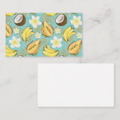 Tropisch fruit visitekaartje (Voorkant / Achterkant)