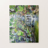 Tropisch gebergte Waterval Thailand Legpuzzel (Verticaal)