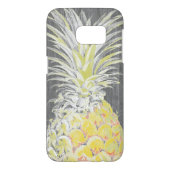 Tropisch gele Pinneapple Case-Mate Samsung Galaxy Hoesje (Achterkant)
