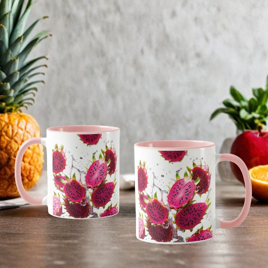 Tropisch Genot - Levendige Drakenfruit Mok