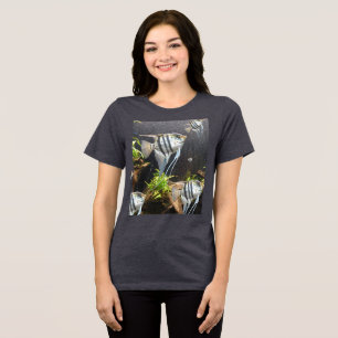 Tropisch Gestreepte Vis Bella Canvas T-shirt