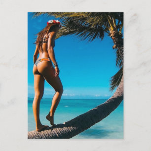 Tropisch getaway briefkaart