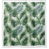 Tropisch gevoel douchegordijn (Voorkant)