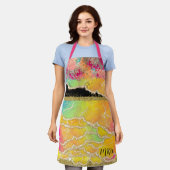 Tropisch Glam Schort (Gedragen)